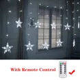 thumbnail image 3 of Guirnalda de luces LED con forma de estrella para Navidad, guirnalda de luces para exteriores, interiores, para el hogar, dormitorio, jardín, fiesta, decoración de bodas, 3 of 5