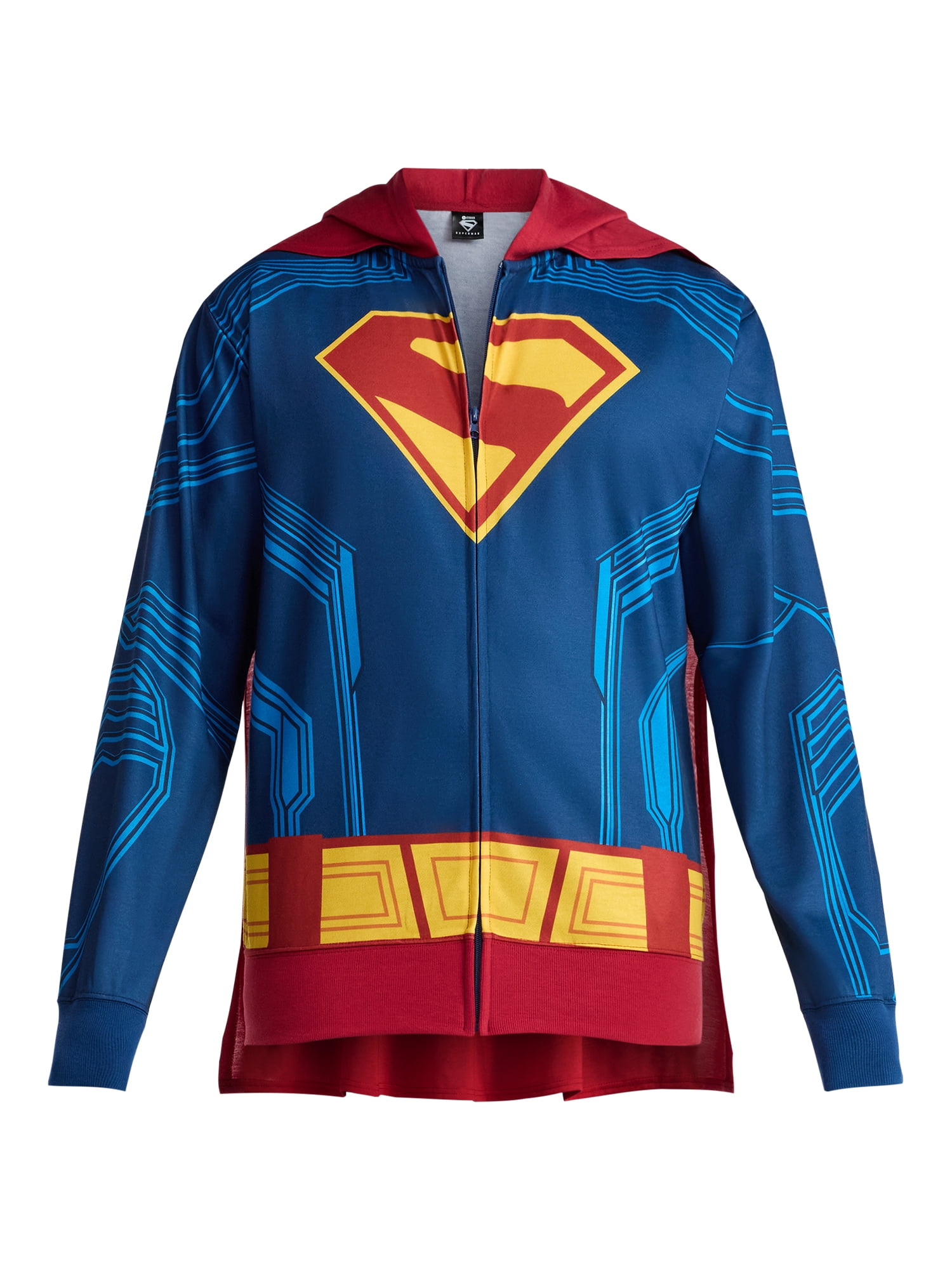 Superman, Men's & Big Men's Halloween Cosplay Hoodie, Sizes S-3XL