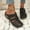 Black, variant on Clogs for Women Mules Shoes : Comfortable Dressy Closed Toe Platform Sandals Summer Casual Slip On Walking Wedges Red 9.5(43)