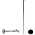thumbnail image 1 of Westbrass D103KFH-62 Kit de Toilette à Tête Plate IPS 0.5 Po X.38 Po - Rond - Noir, 1 of 1