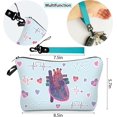 thumbnail image 5 of Pequeñas bolsas de maquillaje para niñas, regalos de bolsas de cosméticos para mujeres, linda bolsa de maquillaje con cremallera de viaje JFHHH pequeña, 5 of 5