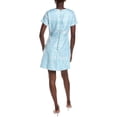 thumbnail image 2 of Sail to Sable womens  V-Neck A-Line Dress, l, Green, 2 of 3