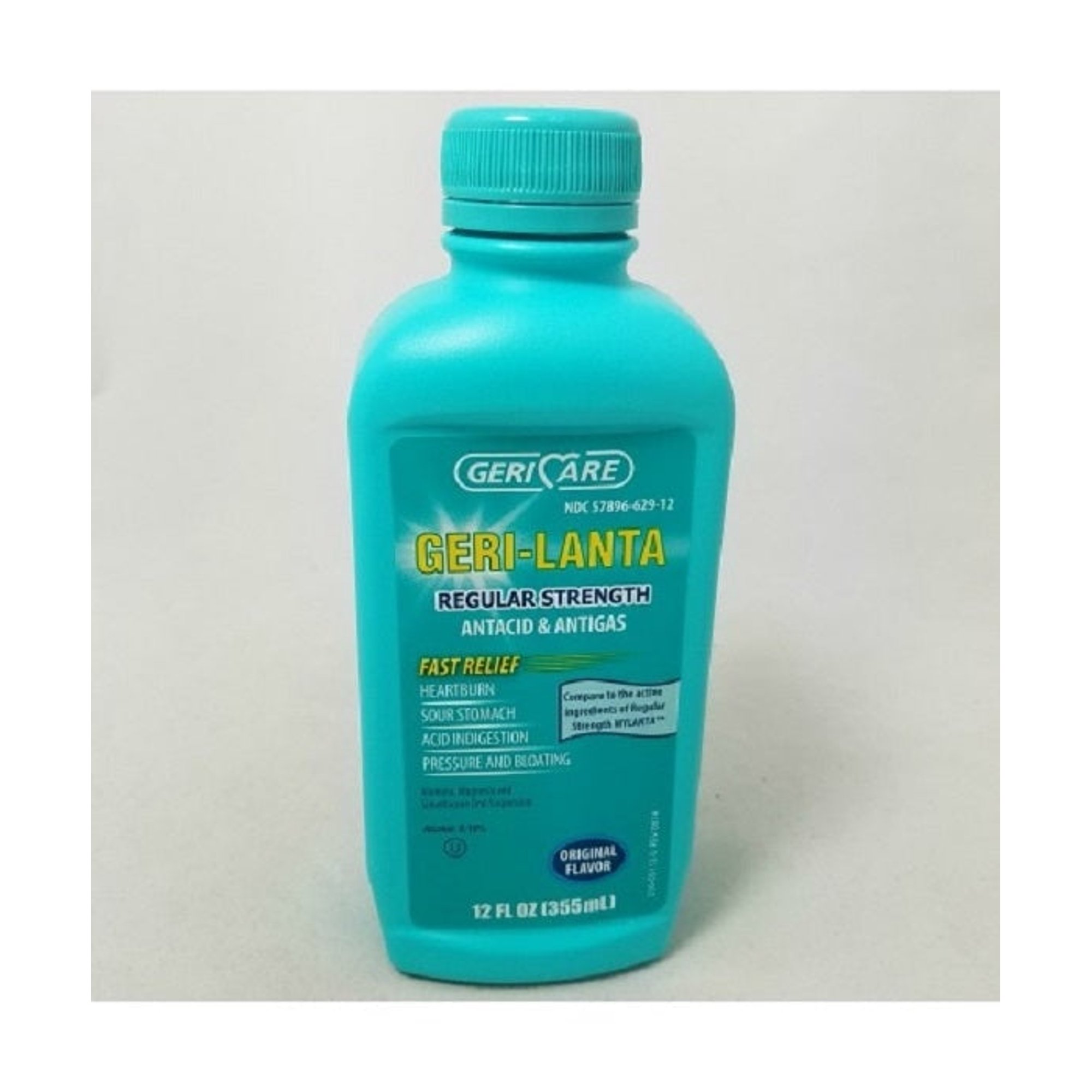 GeriCare Geri-Lanta Antacid/Antigas Liquid, 12oz 057896629129A120