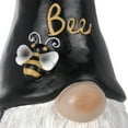 thumbnail image 3 of Alpine Corporation 12"H "Let It Bee" Indoor/Outdoor Garden Gnome Statue, Black/Yellow, 3 of 13