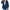 Blue-Black, variant on Fantaslook Plus Size Button Down Shirts for Women Long Sleeve Plaid Flannel Shirt Casual Boyfriend Tops