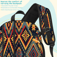 thumbnail image 4 of Herdesigns Aztec Laptop Backpack for Women Men, 18.3 Inch Large Computer Backpacks Fashion Teacher Nurse Bag Casual Daypack for Work Travel, 4 of 8