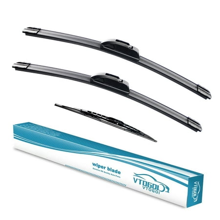 VTOGOI OEM Replacement All Weather Wiper Blade - 26   20   16  3 Pieces