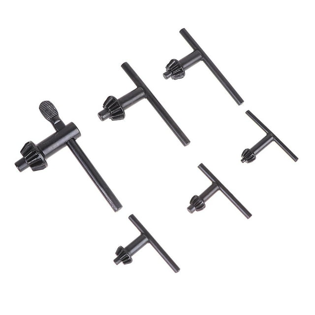6 Pcs High Hardness Carbon Steel Drill Chuck Keys Chuck Key Drill Press Black Decker Drill Press Chuck Key Drill Machine Key