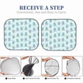 thumbnail image 5 of Goofa Sea Turtle Pattern 2 Piece Car Windshield Sun Shade Foldable | Front Windshield Shade for Sun, Heat and UV Rays | Sunshade for Car Front Window-, 5 of 7