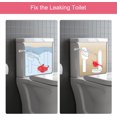 thumbnail image 4 of 1 Set Large 3 Inch Toilet Flapper Handle Replacement Compatible With TOTO THU004 CP Trip Lever Chrome, 4 of 8