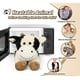 thumbnail image 3 of Almohadilla térmica de peluche con forma de cuco, forma de vaca, con aroma a lavanda, 3 of 9