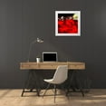 thumbnail image 3 of Seidman, Barry 15x15 White Modern Wood Framed Museum Art Print Titled - Dubonne Red, 3 of 4