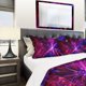 thumbnail image 3 of Designart 'Pink and Purple Dreams Come True' Juego de cama moderno y contemporáneo, 3 of 4