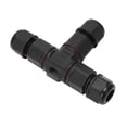 thumbnail image 4 of Waterproof 3 Pole Cable Connector, 3 Way Junction Box Connector PA66 Rubber Anti Loose IP68 Protection  For 6-12mm² Wires For Ship Aviation 3 Pin, 4 of 8