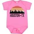 thumbnail image 3 of Inktastic Houston Texas Skyline Retro Boys or Girls Baby Bodysuit, 3 of 5