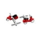 thumbnail image 5 of Gemelos de Motocicleta Jinwen de Novedad de Metal Regalo Divertido Rojo, 5 of 5
