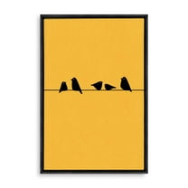 wall26 Framed Canvas Wall Art for Living Room, Bedroom Simple Style Theme Canvas Prints for Home Decoration Ready to Hang - 16x24 inches