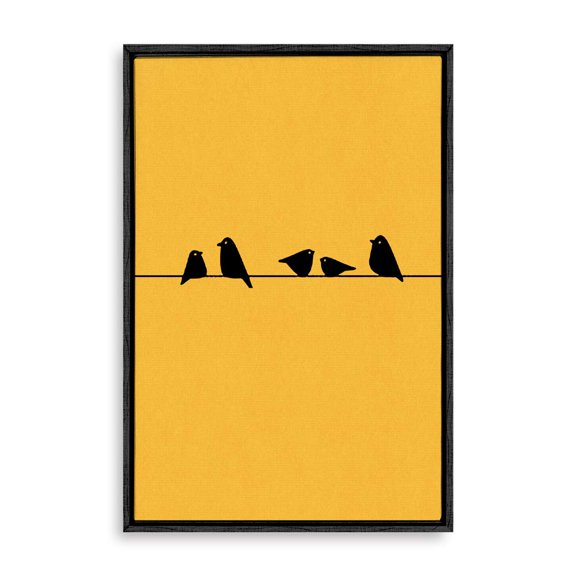 wall26 Framed Canvas Wall Art for Living Room, Bedroom Simple Style Theme Canvas Prints for Home Decoration Ready to Hang - 16x24 inches