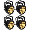 thumbnail image 1 of (4) Chauvet DJ SlimPAR Pro Q IP Outdoor-Rated RGBA DMX LED Par Can Wash Lights, 1 of 8