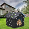 thumbnail image 4 of Cat Houses for Outdoor Cats Insulated Waterproof Warm Weatherproof Outdoor Houses for Feral Cats Dogs Stray Cat House with Individual Cushions, 4 of 5