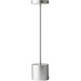 thumbnail image 1 of Led Wireless Table Lamp, Small Rechargeable Metal Desk Lamp, 2 Gradation Levels, Modern Hotel Bedroom Restaurant, 1 of 4