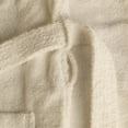 thumbnail image 4 of Men's Turkish Cotton Terry Ultra-Soft and Absorbent Long Bathrobe, Cream, 4 of 6
