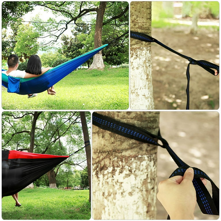 Hammock Strap Straps Supplies Hammack Outdoor for outside Buckle Polyester 2 Sets Walmart