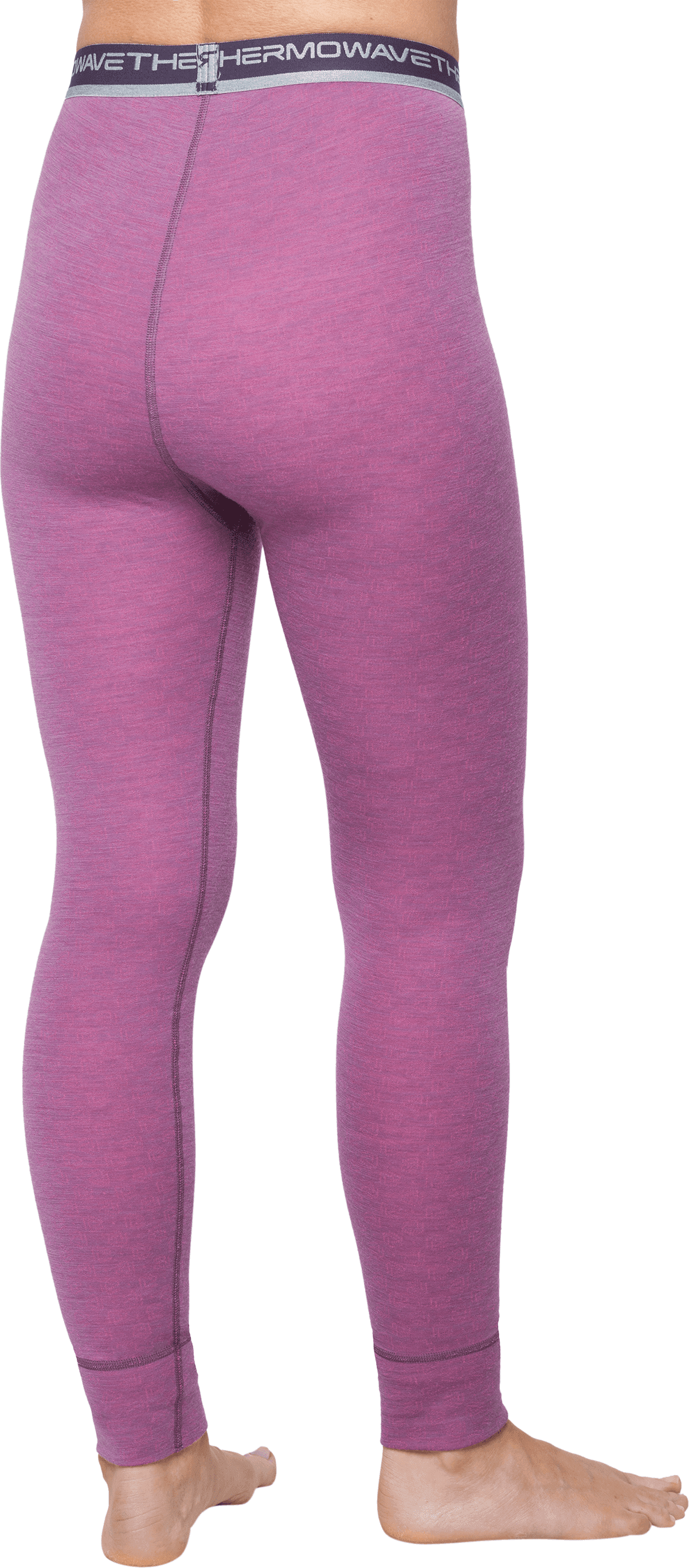 THERMOWAVE - MERINO XTREME / Womens Merino Wool Thermal Pants / Silver Grey  Melange - Medium 
