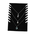 thumbnail image 2 of Negro Cardboadrd Collar de Joyería Colgante Exhibición Estante de Exhibición Mostrador de Tienda Soporte para El Hogar Soporte de Joyería Sunnimix Expositor de collar, 2 of 8