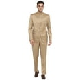 thumbnail image 1 of Mens Chef Apparel Designer Bollywood Style Nehru Polyviscose Bandhgala Suit, 1 of 4