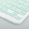 thumbnail image 2 of Compact Rechargeable Korean Replaces for iOS TV Smartphone High layout quiet silent Green, 2 of 8