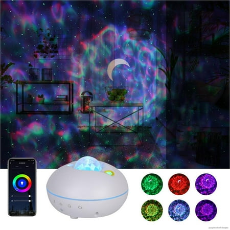 

Smart Galaxy Projector Night Light App Control Nebula Cloud Lamp Party