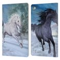 thumbnail image 1 of Head Case Designs Officially Licensed Simone Gatterwe Horses Freedom In The Snow Leather Book Wallet Case Cover Compatible with Apple iPad mini 4, 1 of 6