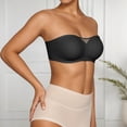 thumbnail image 2 of Krdevn Women's Seamless Strapless Bra No- Support Push-Up Bralette for Summer,S, 2 of 5