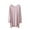 Pink, variant on ShiShine Womens Oversized Shirt Trendy Casual Crewneck Long Sleeve Loose Fit Bottom Tops 2025 Fall Clothes