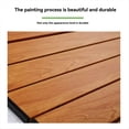 thumbnail image 4 of Table Board Folding Tabletop Board Large Capacity Foldable One Action Board Outdoor Camping Table Wood Color 5 Inch, 4 of 6