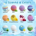 thumbnail image 5 of Magic Splash Bath Bombs for Kids, 12 Pack Fizzy Bath Balls with Surprise Toys, Natural Ingredients, Gift for Children, 5 of 11