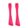 thumbnail image 1 of 2pcs Kitchen Gadget Dual Head Cake Spatula Silicone Oil Brush Baking Tool for Home (Pink), 1 of 8