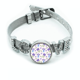 thumbnail image 1 of Planta decoracion pintura de flores de lavanda Pulsera pulsera pulsera de cristal amor pulsera ajustable, 1 of 2