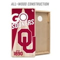 thumbnail image 4 of YouTheFan NCAA Oklahoma Sooners 2' x 4' Cornhole Game, 4 of 6