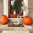 thumbnail image 4 of Btomtd 15.74' x 23.62' Skull Print Floor Mat Halloween Entryway Rug Entrance Door Mat with Themed Decor Front Door Carpet for Spooky Festive, C, 4 of 5