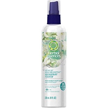 Lily Essences - Herbal Essences Set Me Up Hold Me Softly Non-Aerosol Hairspray Lily of the Valley 8.0 oz.(pack of 4)