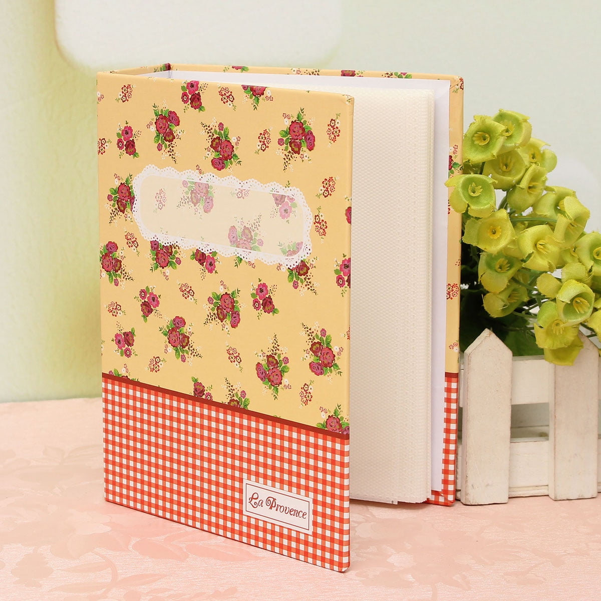 100 Page Slip In Self Adhesive Photo Album Book For 6'' Image Family