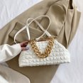 thumbnail image 4 of Bolsa de mano femenino con cadena gruesa dorada, informal para axilas, ajustable suave para fiesta Tmvgtek Para Estrenar, 4 of 9