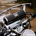 thumbnail image 3 of Motorcycle Speakers Bluetooth Waterproof Radio Audio System Built-in Amplifier, Great for ATV, Scooter Bike,12 Volt Vehicle,3 Inch Metal Mp3 Player, 3 of 6