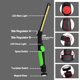 thumbnail image 3 of Linternas recargables con base magnética, carcasa de ABS antideslizante para diversas actividades al aire libre, luz de trabajo LED con rotación de 360 grados, 3 of 5