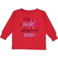 thumbnail image 3 of Inktastic My Heart Belongs to My Daddy Boys or Girls Long Sleeve Toddler T-Shirt, 3 of 5