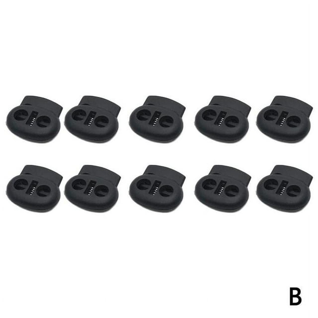 Daily Mix Store 10x Lacets Boucle Corde Pince Cordon Verrouillage Clips Arrêt Course B1X0