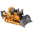 thumbnail image 3 of ​1:24 Scale 9-Channel RC Bulldozer Kit - 2.4GHz Remote, Working Lights/Sounds, 40min Runtime - Premium ABS Construction Toy Age 6-12​​ as shown, 3 of 8