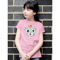 thumbnail image 2 of Buffalo Eating Ice Cream T-Shirt Juniors -Image by Shutterstock,  Small, 2 of 4